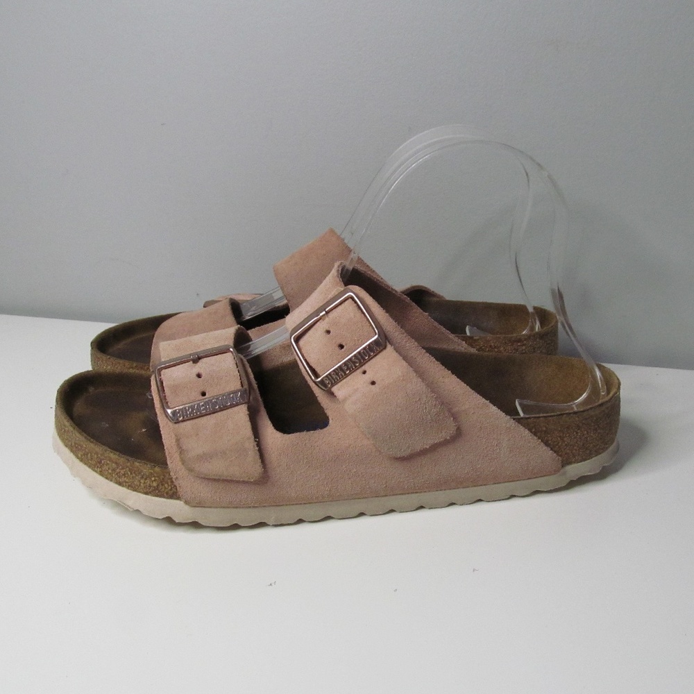 Birkenstock Pink Soft Bed Classic Arizona Sandals Women's EUR 39 US L 8 - M 6